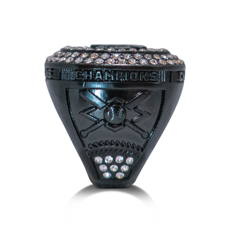 Black Baseball Championship Ring - Image 3