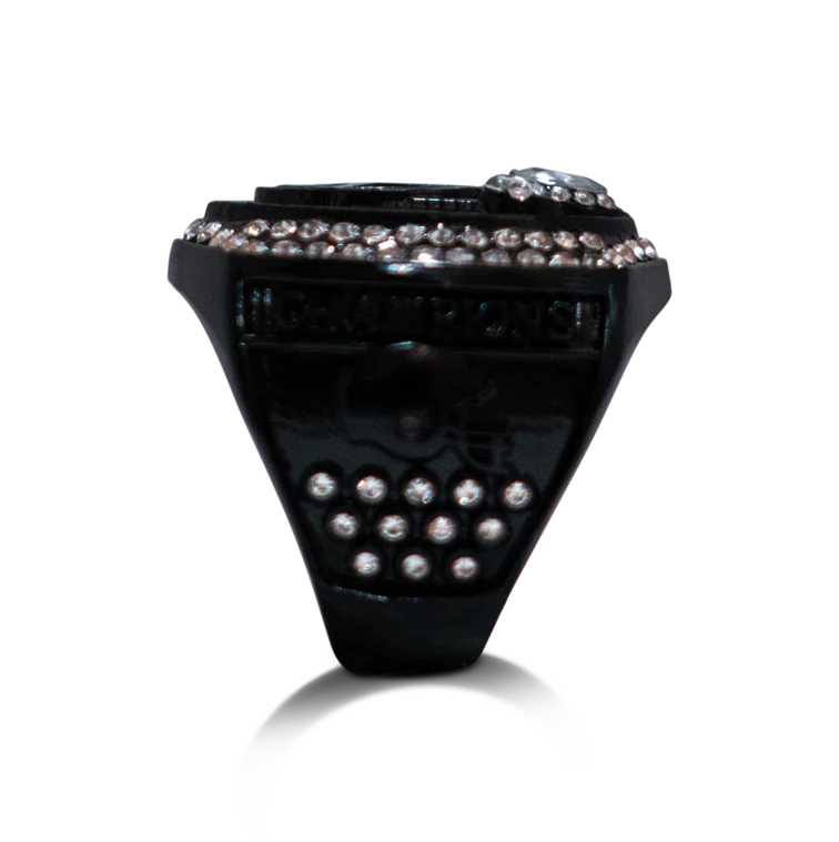 Black Football Champion Rings - Image 3