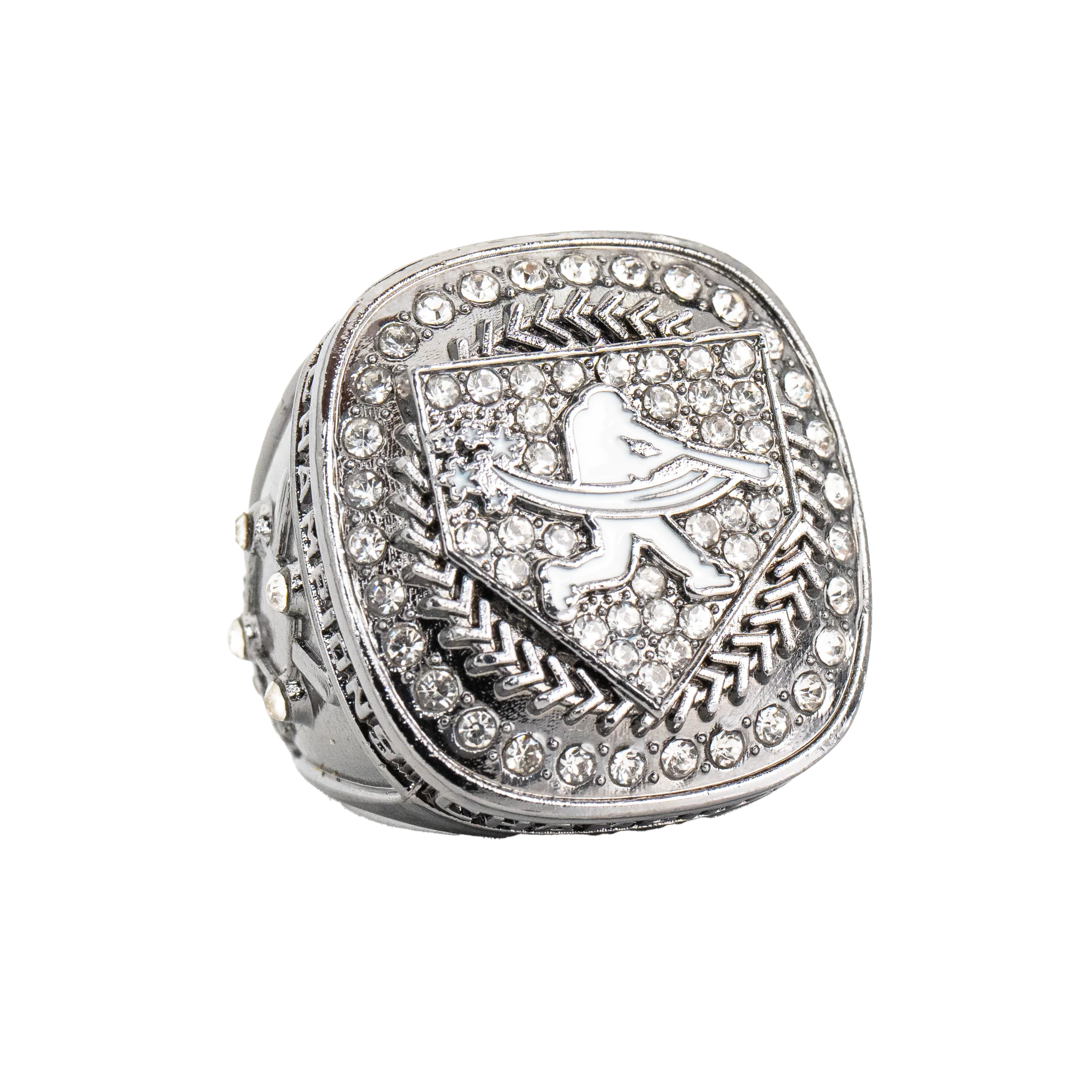 Black (Gun Metal) Baseball Champion Rings - Image 4