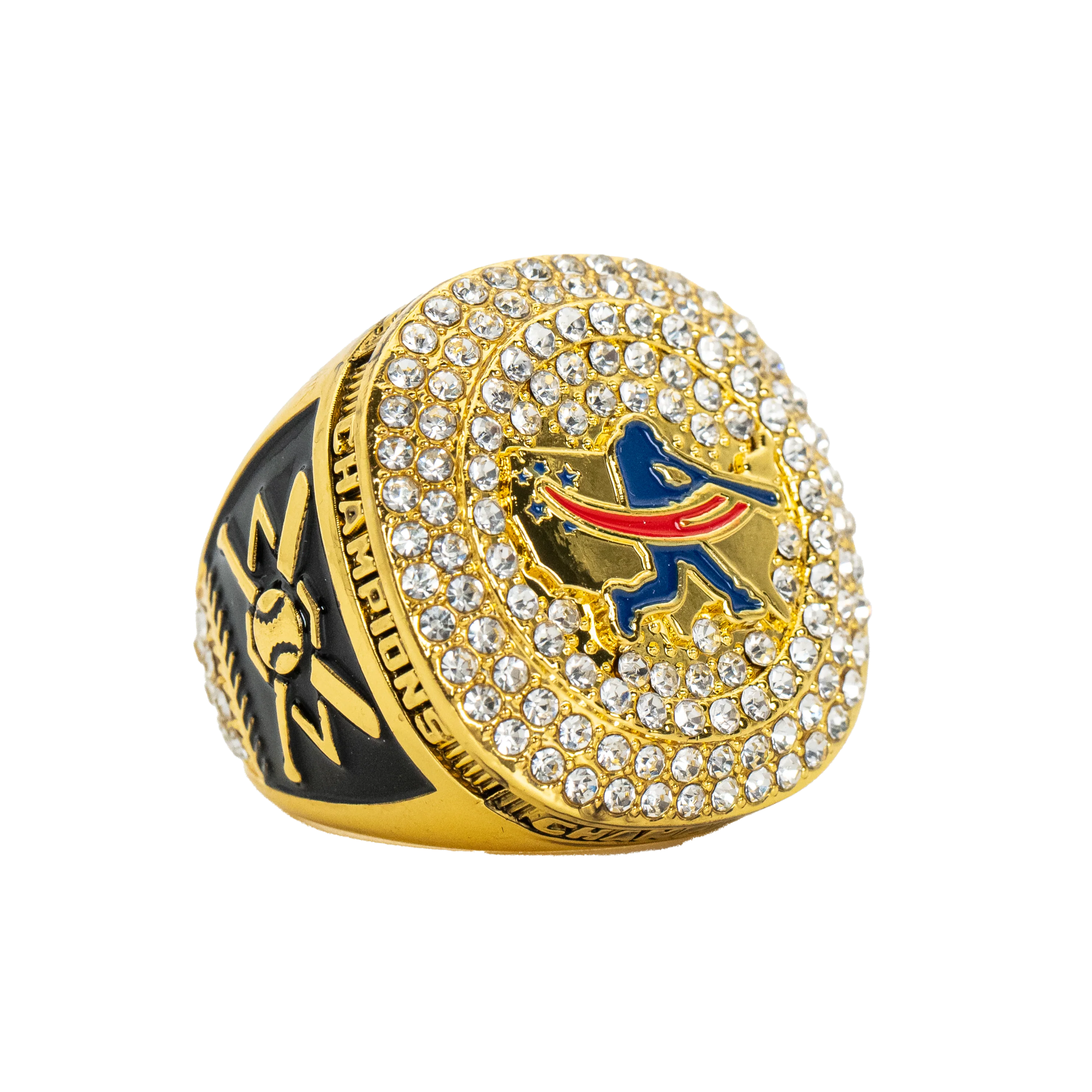 Gold Baseball Champion Rings - Image 4