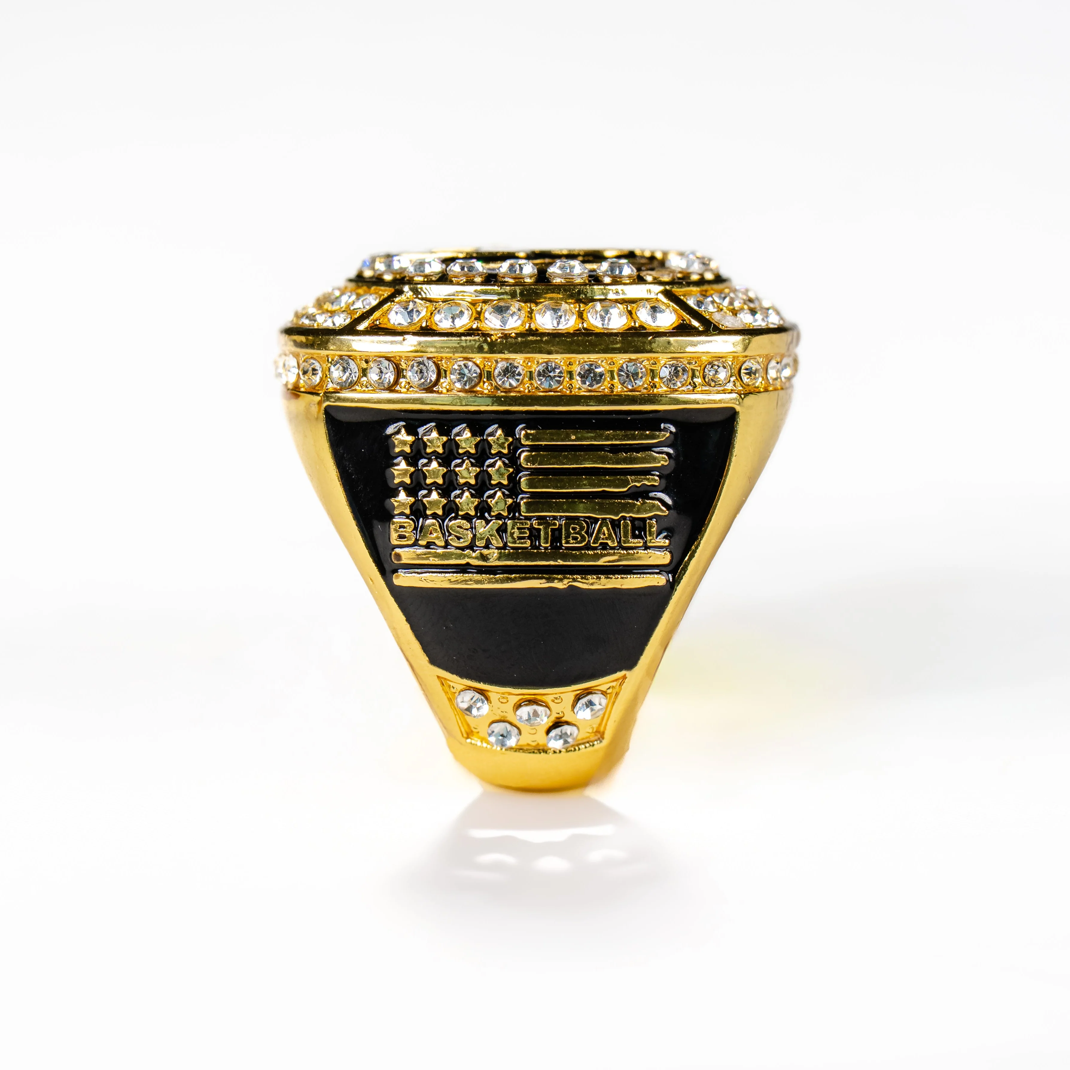 Gold Basketball Champion Rings - Image 4